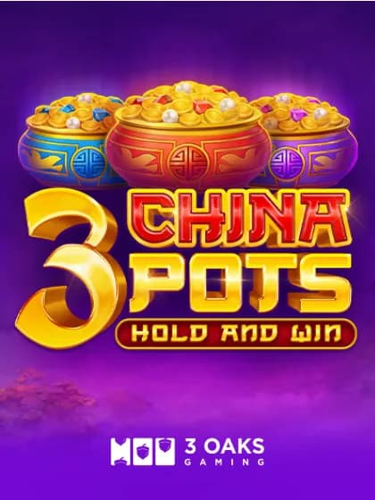 3 China Pots